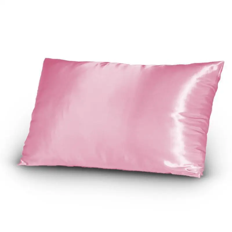

(5) SALE !! 2pc New Queen/Standard Silk~y Satin Pillow Case Multiple Colors