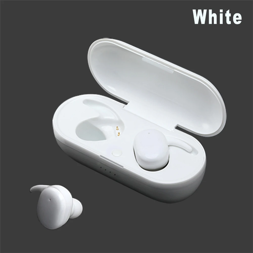 Дешевые Прямая TWS bluetooth наушники fone de ouvido беспроводные наушники bluetooth PK f9 TWS наушники гарнитура - Цвет: Белый