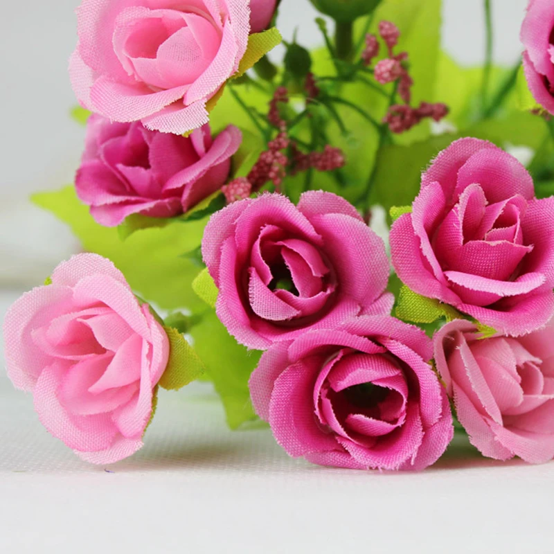 5 видов цветов искусственный цветок букет со звездой свадебное украшение ручной