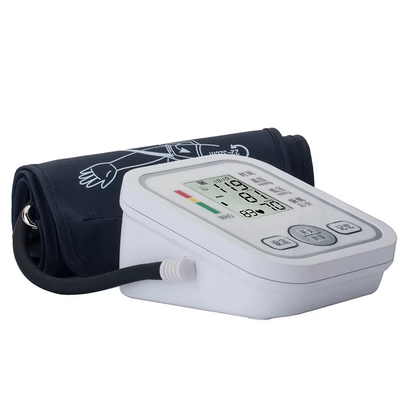 Upper Arm Blood Pressure Monitor Automatic Digital Heart Beat Rate Pulse Meter Tonometer Sphygmomanometers pulsometer | Автомобили и