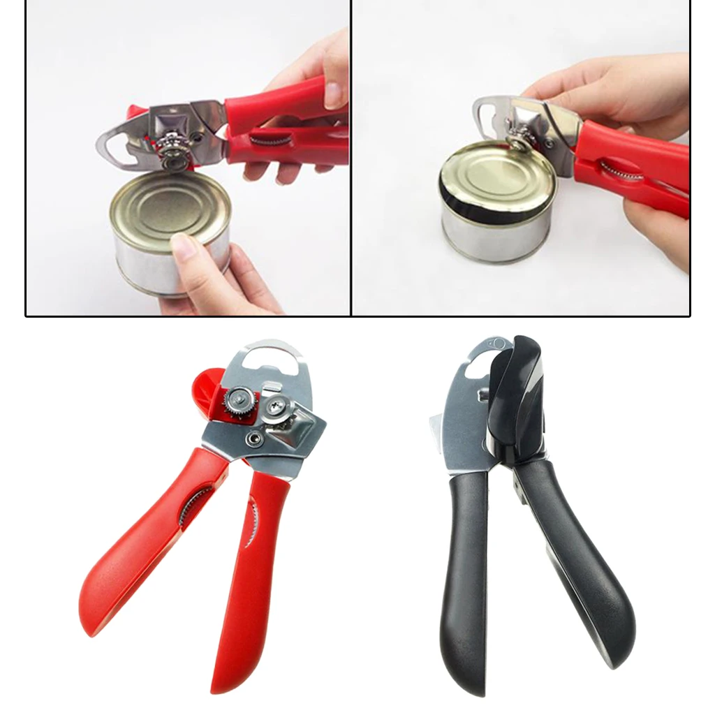 Нержавеющая сталь ручной консервный нож открывалки для бутылок банки