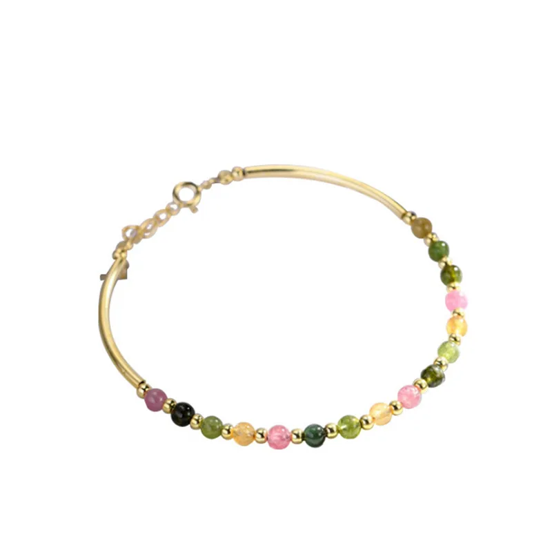 

Round Beads Color Simple Design Fashion Popular Ladies Bracelets Korea New Student Girlfriend Temperament Wild Jewelry