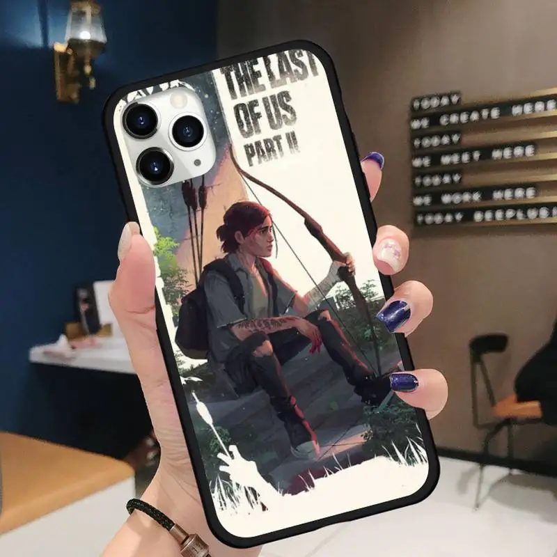 

movie the last of us 2 Phone Cases for iPhone 11 12 pro XS MAX 8 7 6 6S Plus X 5S SE 2020 XR Soft silicone