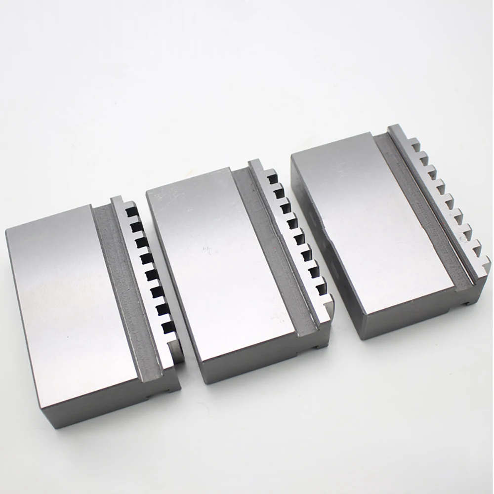 Chuck assistants claws machine tools K11-100 soft jaws one set | Инструменты