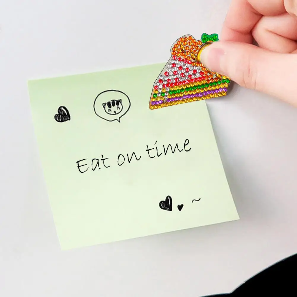 4 шт. DIY алмазная живопись магнит на холодильник наклейка специальная форма