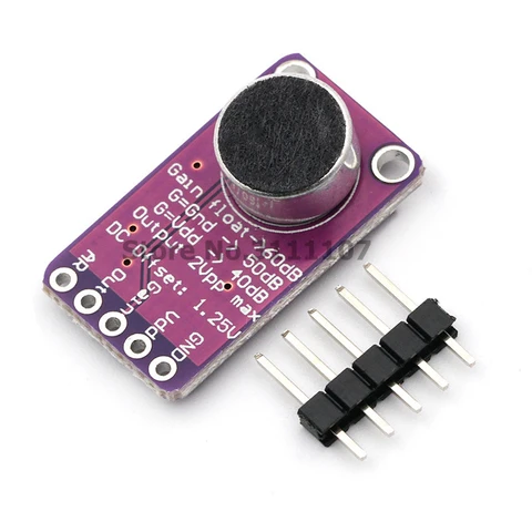 Микрофонный усилитель MAX9814