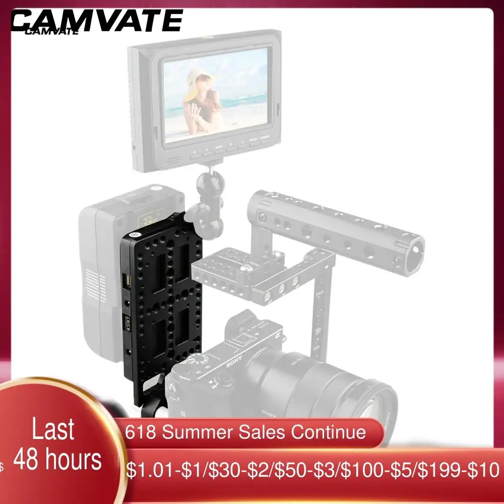 Камера CAMVATE видеокамера V Lock аккумуляторная пластина быстросъемная Монтажная