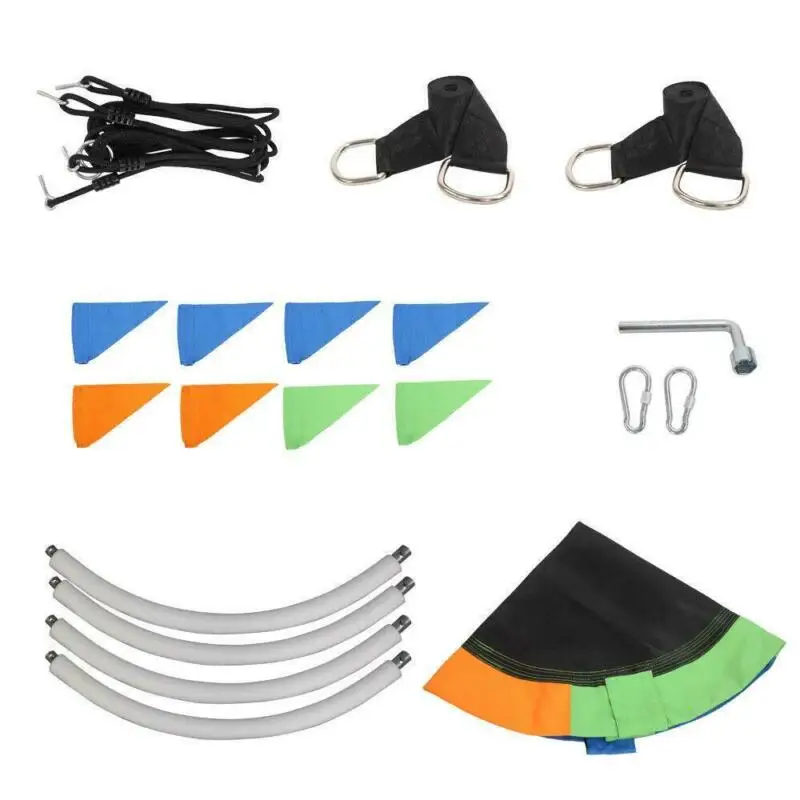 

40" Saucer Tree Swing Flying 440lb Multi-Strand Ropes Colorful and Safety Swing