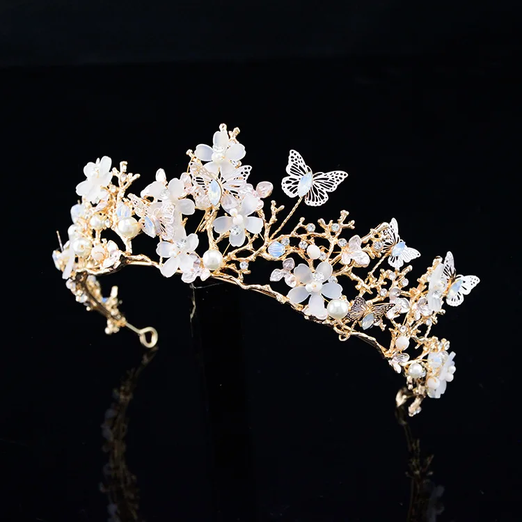 Новая высококачественная Свадебная Хрустальная корона модные темпераментные