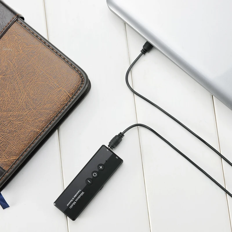 

Bluetooth Receiver Transmitter 3-In-1 V5.0 o Adapter+ EDR USB Transmitter Receiver for Home TV Headphone PC Car