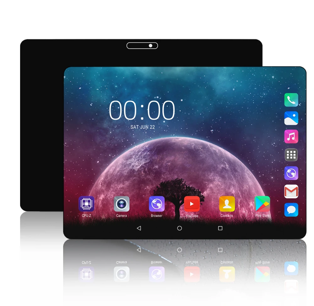 2.5D стальной экран 10,1 дюймов планшет Android 9,0 3G 4G lte телефонный звонок Восьмиядерный 8 Гб ram 128 Гб rom Bluetooth Wi-Fi планшетный ПК 10