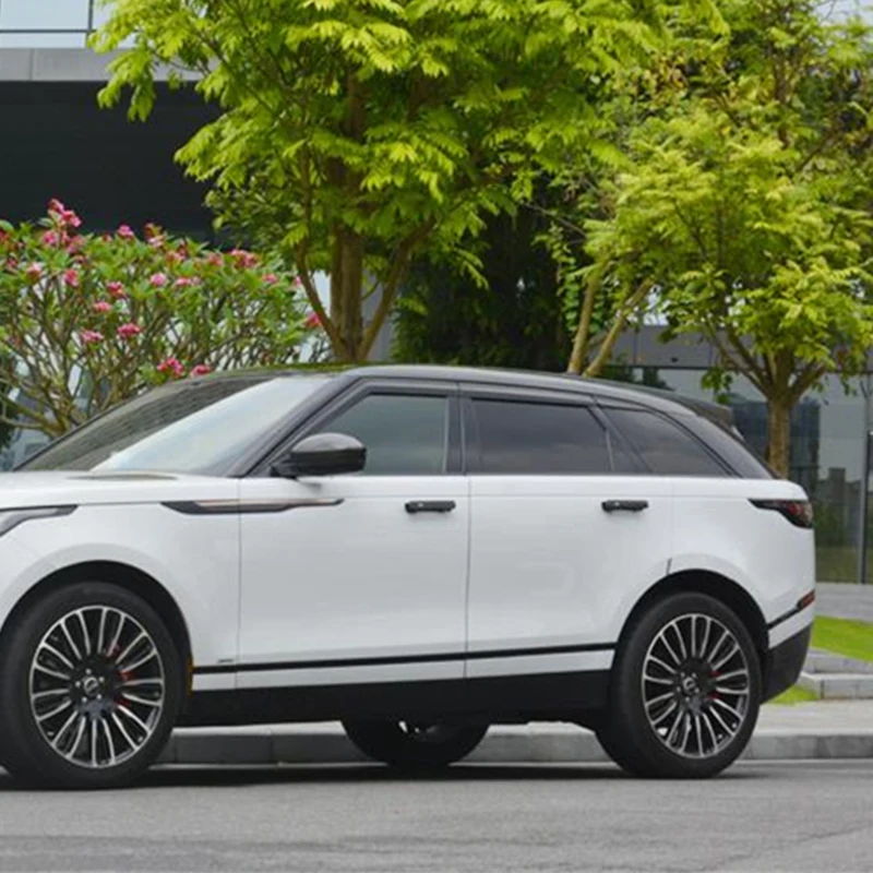 

Use For Land Rover Velar Window Visor 2017--2020 Year Plating Side Sun Rain Protection Shield Exterior Body Kit Accessories 6pcs