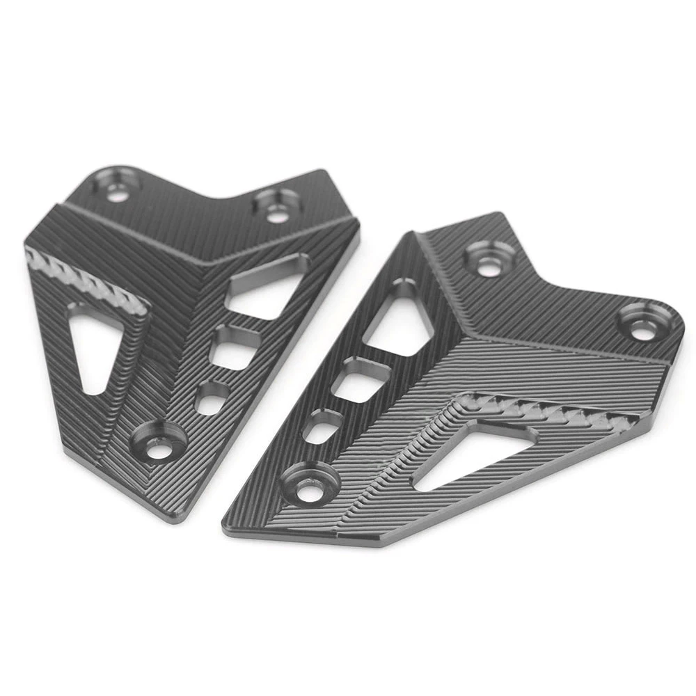 Titanium Мотоциклетная Подножка для ног защита для ног для отдыха и безопасности задние наборы пяток защита для тарелок для KAWASAKI Z900 Z 900 - Цвет: Titanium