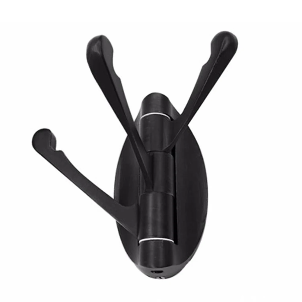 

Bathroom Hook Zinc Alloy Clothes Hanger 180 Degree Rotating Movable Hanging Hook Ties Bag Hanger Hanging Rack