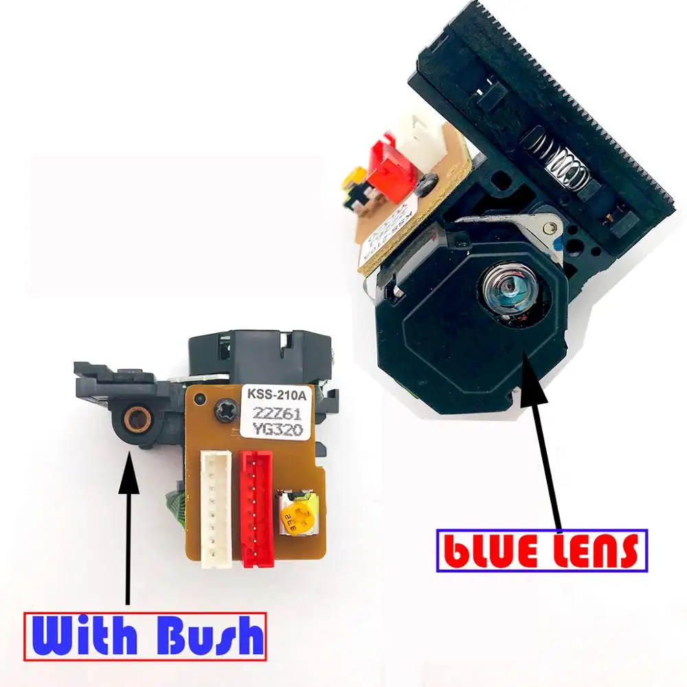 Совершенно новая и оригинальная линза KSS210A синяя с втулкой для cd vcd функцией