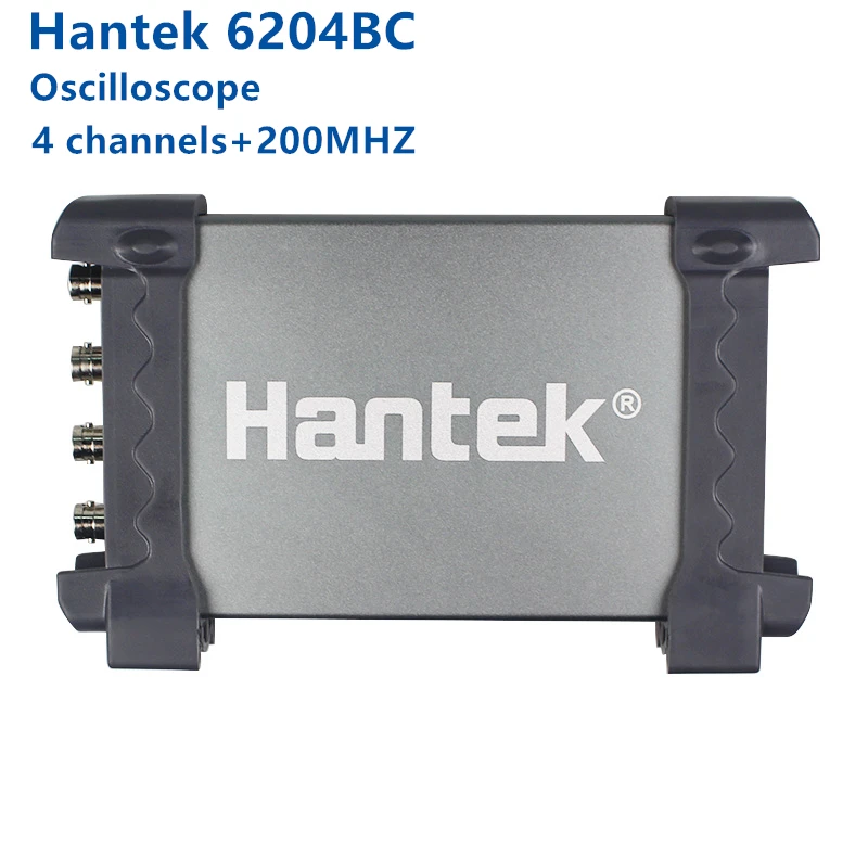 Цифровой осциллограф Hantek 200 МГц 1GSa / s 4CH Windows10 8/7 с USB интерфейсом|Осциллографы| |