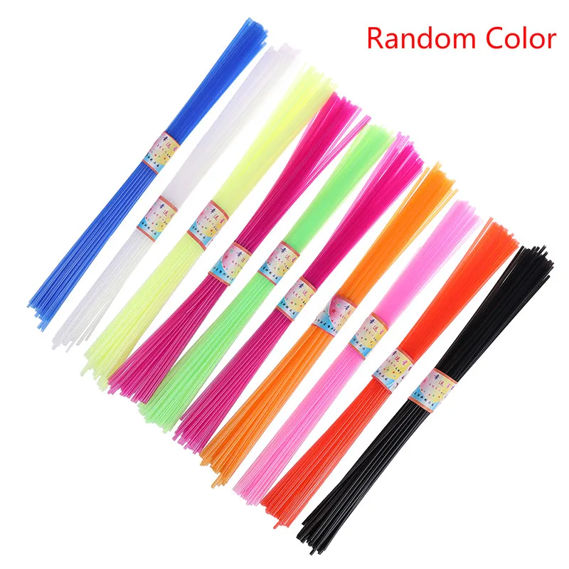 

Трубочки детские пластиковые складные с пятью рогами, 350 шт.