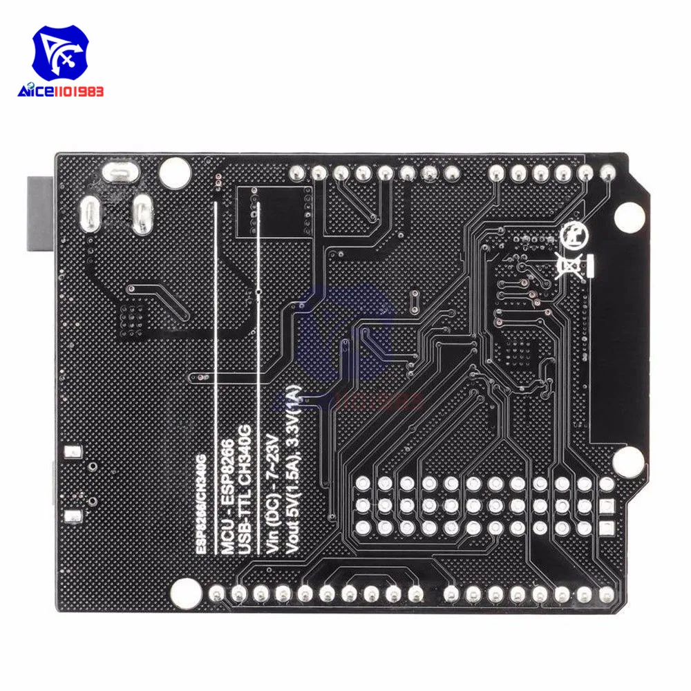 Расширительный модуль Wi Fi diymore WeMos D1 R2 UNO R3 CH340 CH340G ESP8266 для Arduino|Интегральные схемы| |