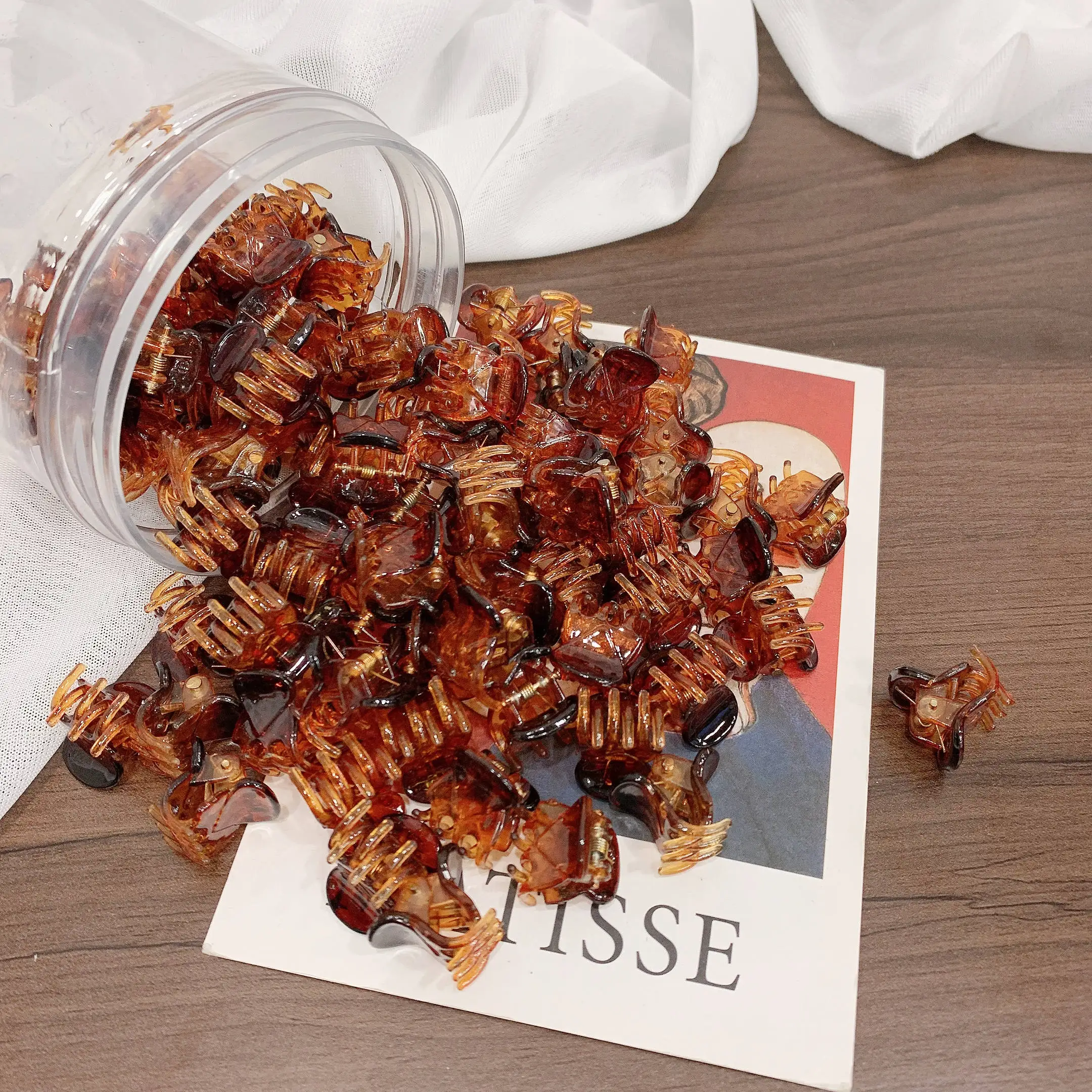 80/100 шт./коробка матовые заколки для волос |