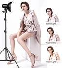Dimmable E27 155W светильник для фотосъемки ing Kit светодиодный светильник для видеосъемки со штативом дистанционное управление для Youtube макияж фотостудия заполняющая лампа