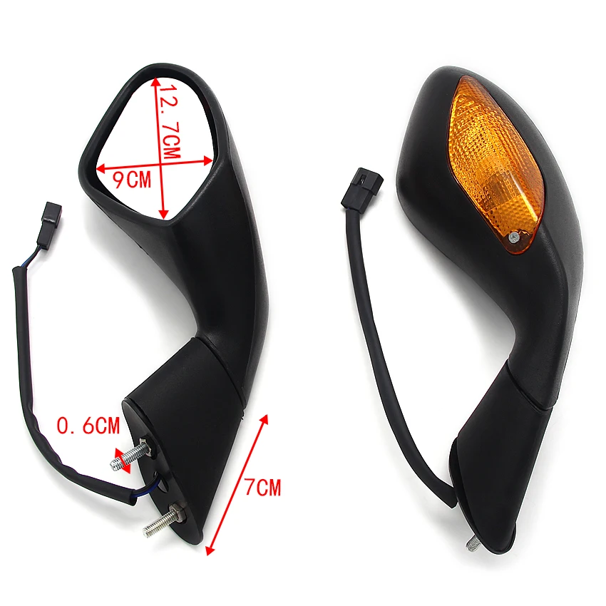 Мотоциклетное боковое зеркало заднего вида для Aprilia 890878 899202 899204 894519 890879 899203 899205 RSV4