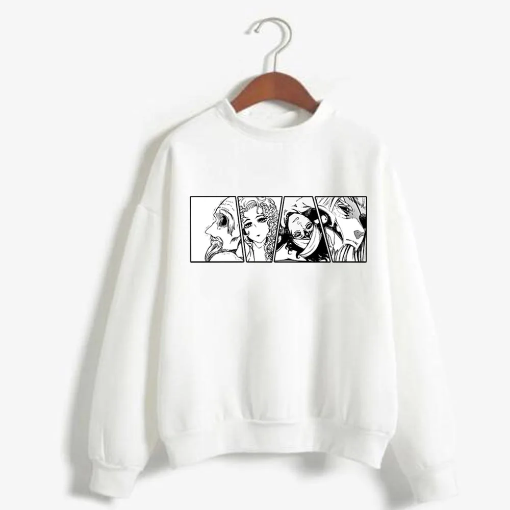

Fashion Women Men Record of Ragnarok Hoodies Casual Loose Hoodies Couple Anime Clothes Print Top Cosplay Clothes