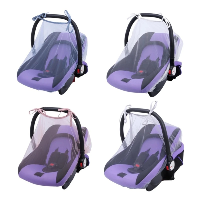 

Baby Carriers Car Seats Cover Infant Mosquito Net Bug Insect Protector Netting Q1FE