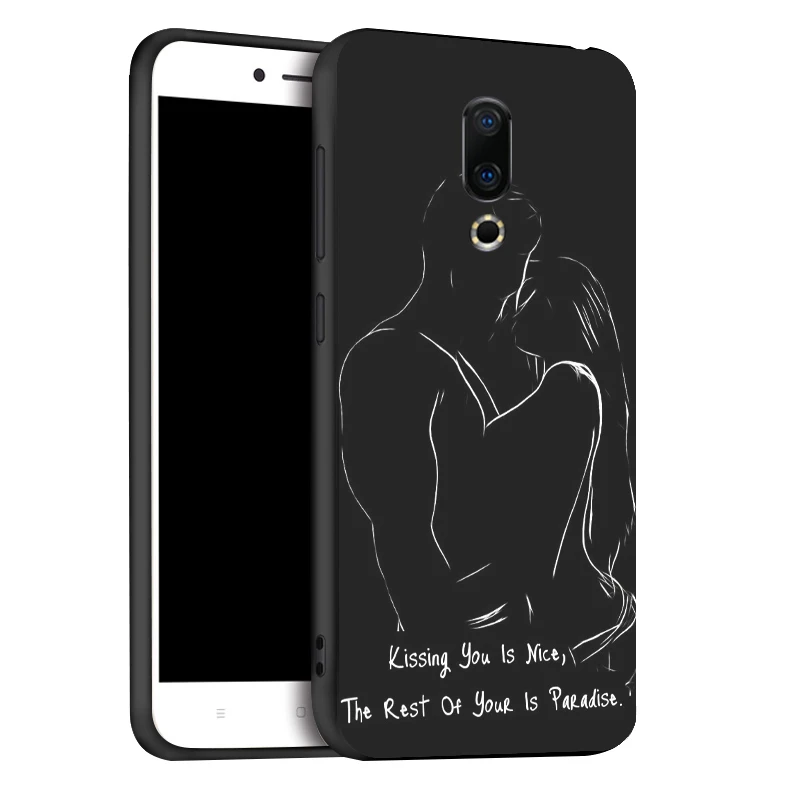 x070 Типа «сделай сам» чехол для телефона для Meizu 16th 16x16 плюс чехол полиуретан) и силикона с откидной чехол для Meizu M15 15 lite Чехлы для крышки Fundas бампер Shell - Цвет: x070