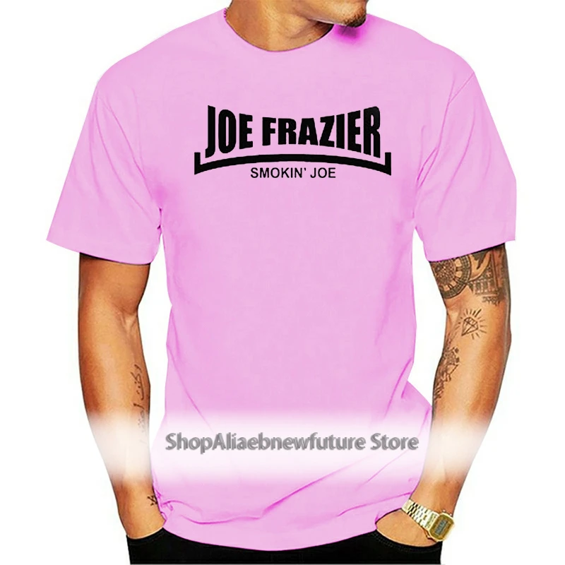 

New Joe Frazier - Smokin' Joe Boxing Legend Men White T-Shirt Size S To 3XL