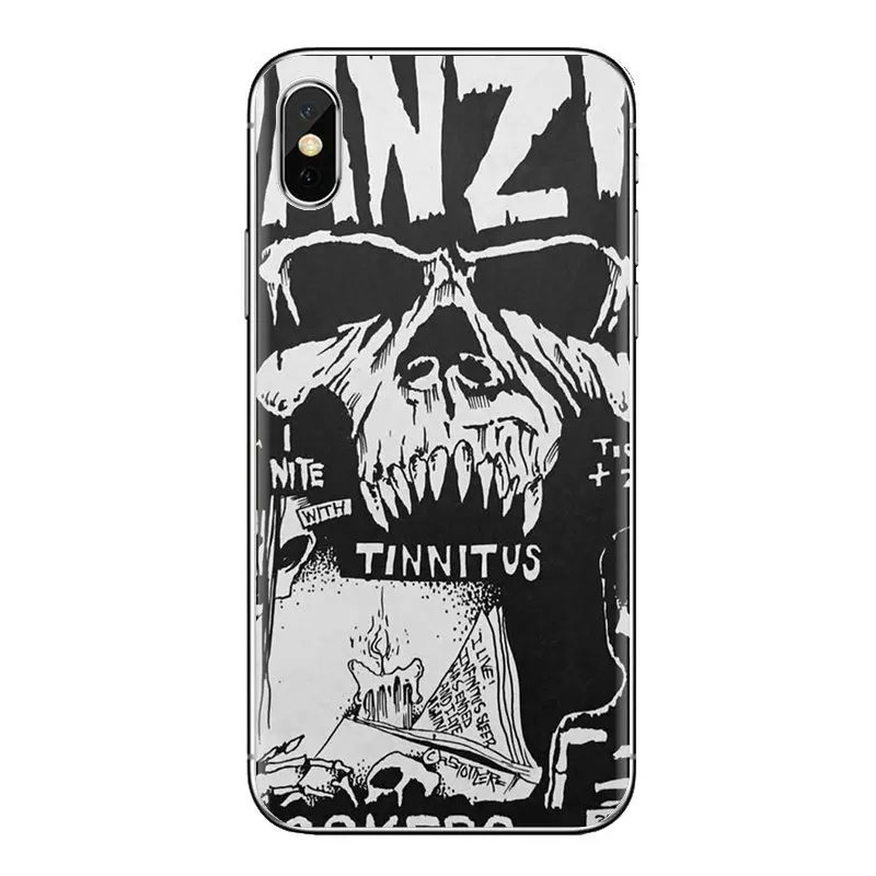 Прозрачные мягкие чехлы misfits музыкальный плакат для huawei P Smart Y6 P8 P9 P10 Plus Nova P20 Lite Pro