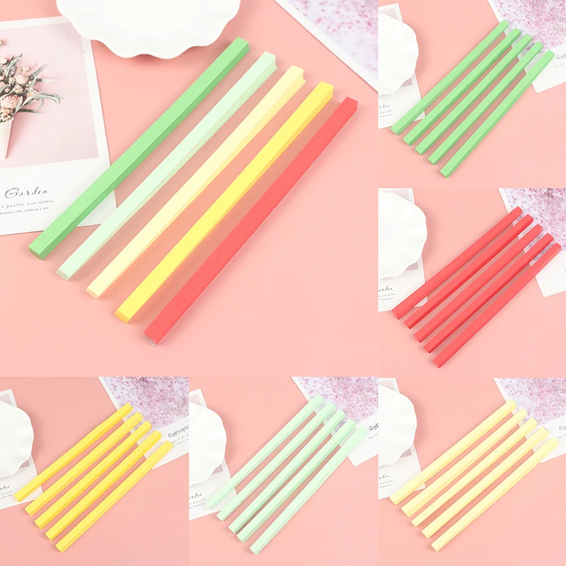 450 шт. разноцветные полоски для оригами|Крафт-бумага| |