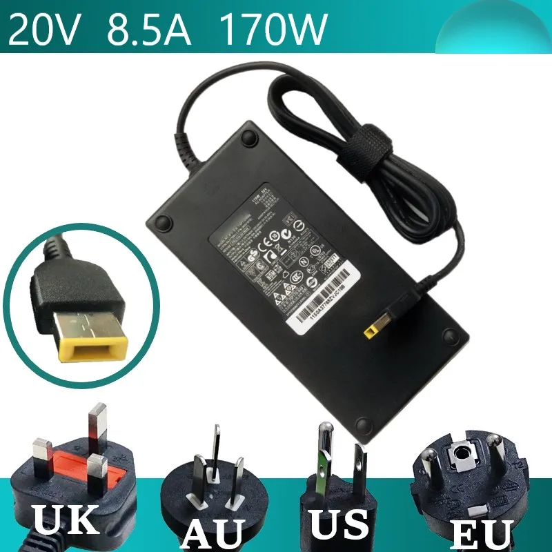 20V 8.5A 170W Ультра Тонкий адаптер переменного тока для Lenovo Легион Y720 15IKB Thinkpad P52 P71
