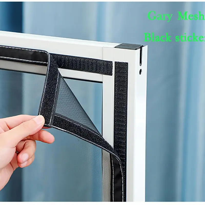 Антидаленная надувная окна с противомоскитной сеткой Экран Лето анти-москитные