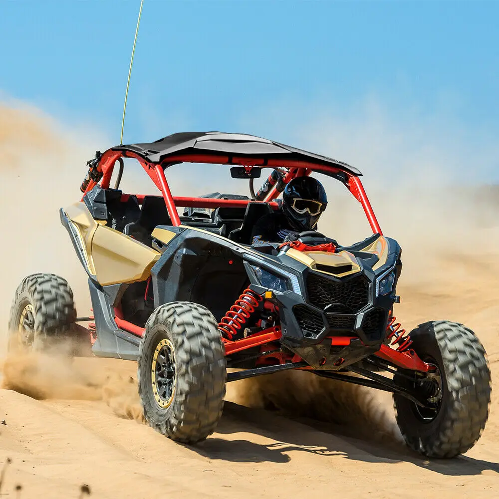 KEMIMOTO UTV 51,5 дюймов PP жесткий пластиковый верхний чехол на крышу, солнцезащитный козырек для Can-Am Maverick X3