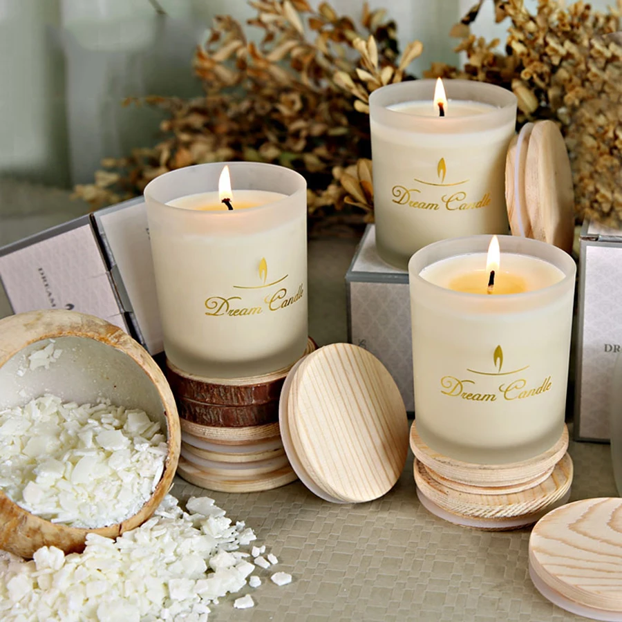 Белые свечи на день рождения для торта ароматические натуральная Лаванда