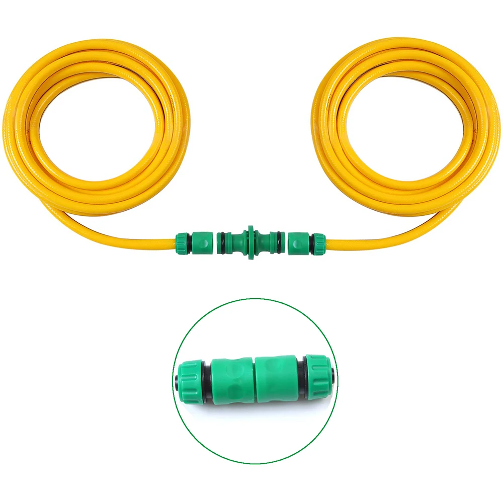 10 шт. 1/2 &quotЗеленый Садовый двойной мужской шланг Быстрый Соединитель удлинитель