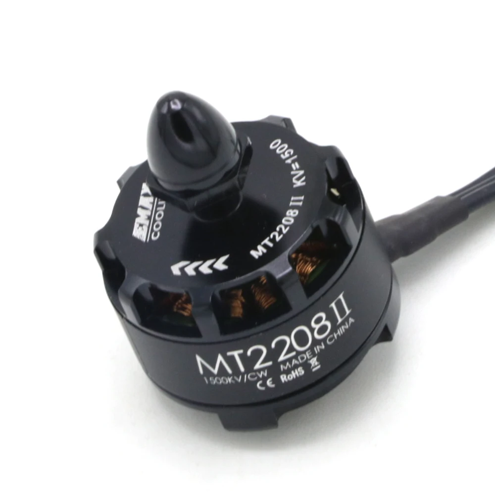 4 набора/партия EMAX охлаждение CW CCW бесщеточный двигатель MT2208 II 1500KV 2000KV для