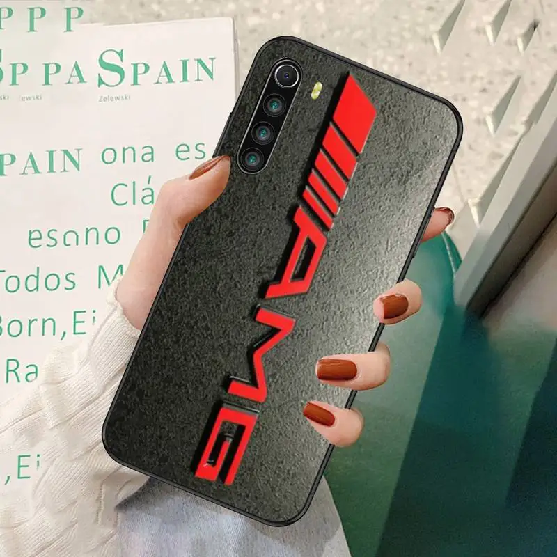 

AMG Car Accessories Phone Cases For Redmi 7 8 9 A K20 30 Pro Note 8 9 Pro 9s