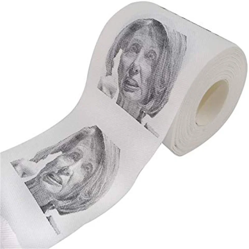 Прикольная креативная туалетная бумага Minch Nancy рулон шуточной бумаги для ванной