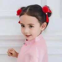 wyinya 2021 new years big red childrens antique hairpins new years hairpins new years headdresses hanfu festive hairpins