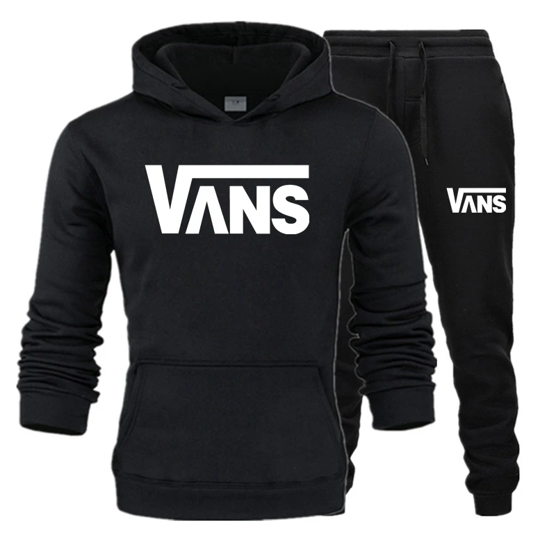 

Winter Hoodies Suits Men Fashion Fleece Red Hoodie Brand Pants Casual Jogger Suit Tracksuit Sweatshirt Woman Pullover