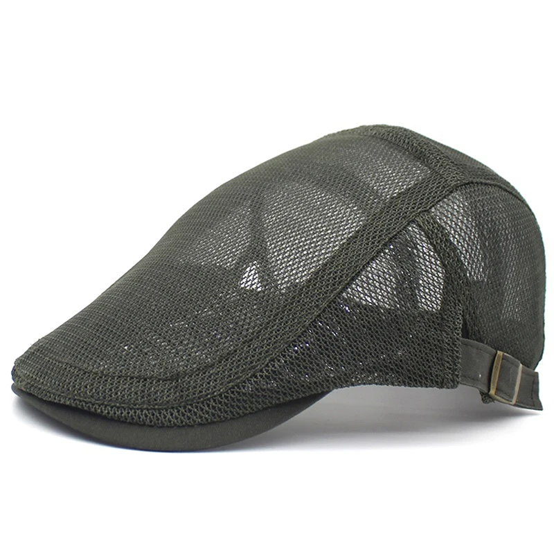 

Men Mesh Beret Hats Outdoor Sport Sunhat Gorras Breathable Berets Caps For Women Fashion Touring Cap Unisex New Spring Summer