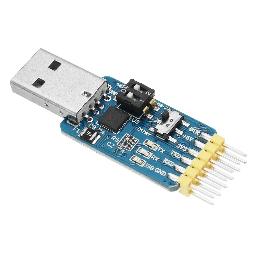Многофункциональный модуль серийного порта CP2102 с usb на TTL 485 232 для взаимного