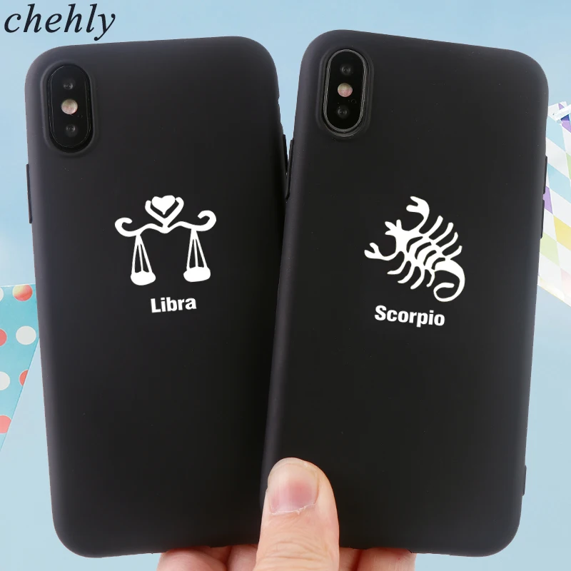 Чехол для телефона Twelve concellations iPhone 6s 7 8 11 Plus Pro X XS Max XR мягкие силиконовые чехлы