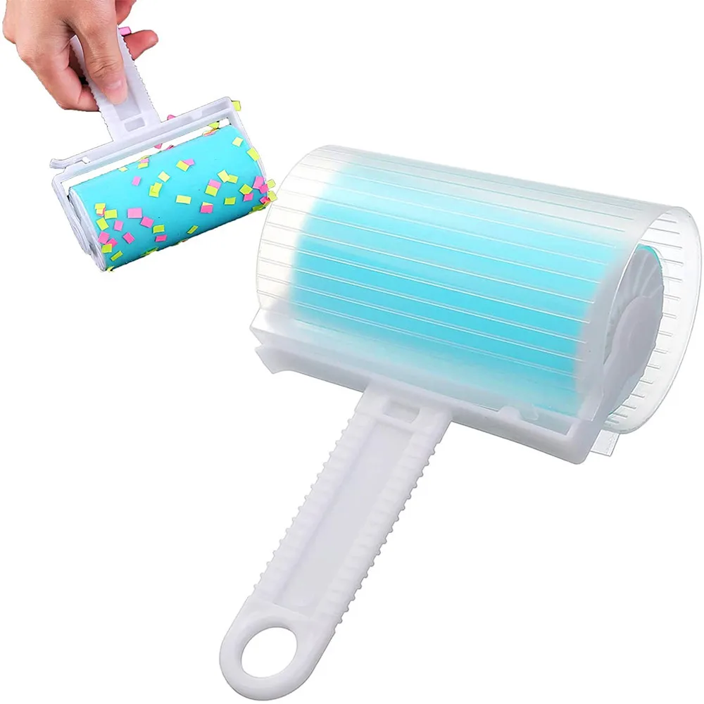 

Reusable Lint Remover Roller With Cover, Lint Remover and Travel Size Roller, Resuable Lint Roller Cat Dog Hair Remover Tool