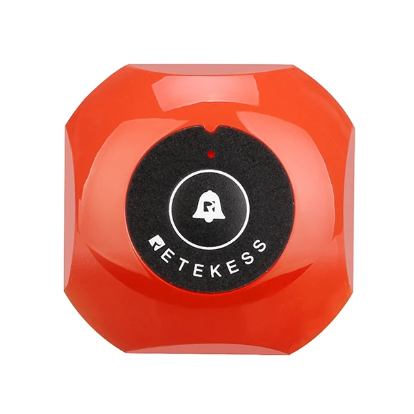 Retekess TD024 Механическая настольная карта для вызова кнопка ресторан пейджер обслуживание клиентов беспроводной звонящий Официант кнопка вызова