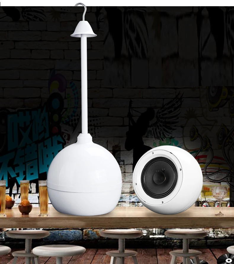 5-дюймовый потолочный динамик с высоким и низким басом подвесной фоновый