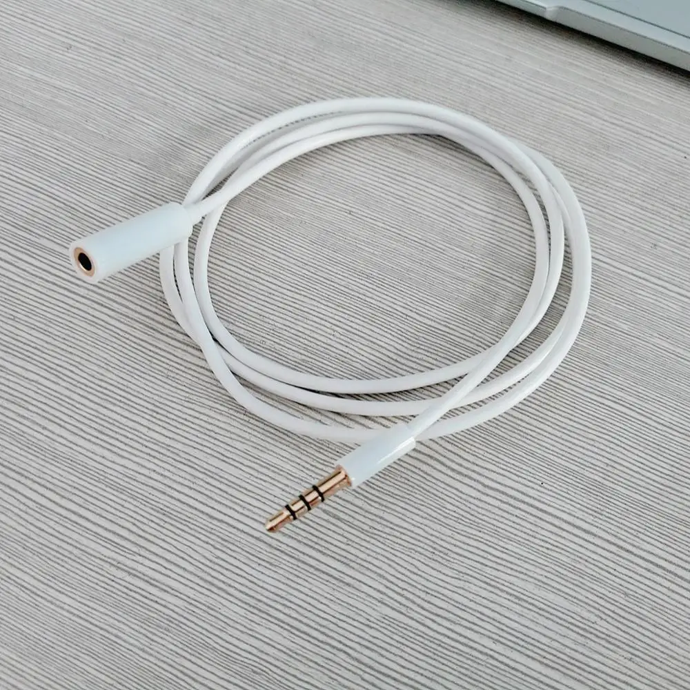Удлинительный кабель для наушников 3 5 мм штекер-гнездо стерео аудио с длинным