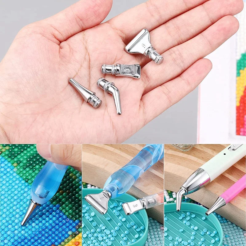 Акция! Ручки для алмазной живописи Сменная головка аксессуары квадратная ручка |