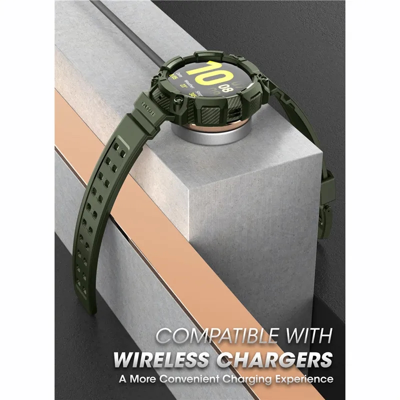 Чехол SUPCASE UB Pro для Samsung Galaxy Watch Active 2 (44 мм) прочный с ремешком | Электроника